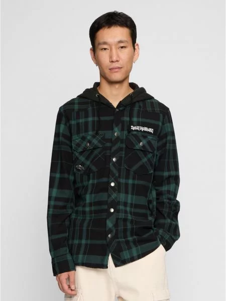 Srajca Brandit s kapuco črna