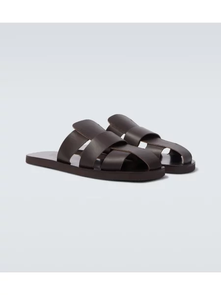 Sandale Ancient Greek Sandals din piele maro