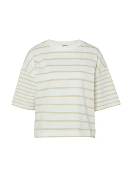 S.Oliver Tricou deschis / gri taupe bej