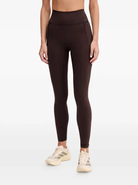 Pantaloni Adidas cu dungi cu autograf alergare albastru