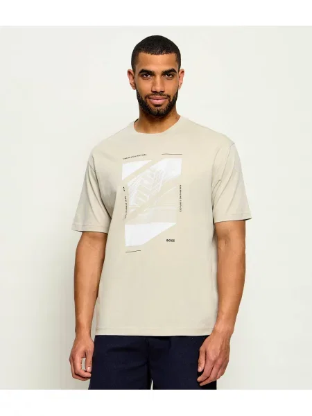 BOSS ORANGE Tricou Te_Journey bej