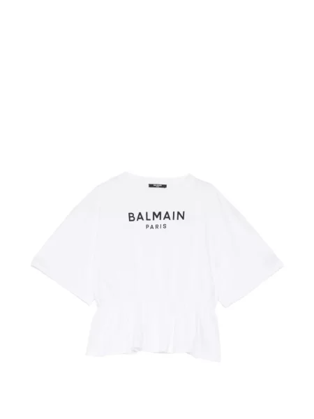 Koszulka dziecięca Balmain biała