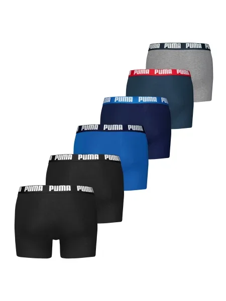 PUMA Boksarice Everyday modra / marine / mornarska / pegasto siva črna