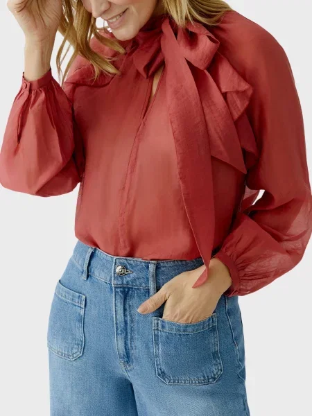 Блуза Oui червона