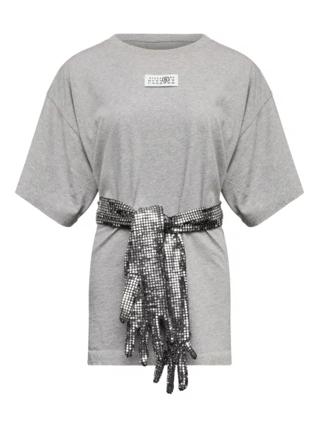 Tricou Mm6 Maison Margiela gri