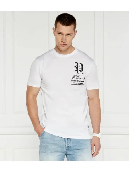 Philipp Plein Tricou alb