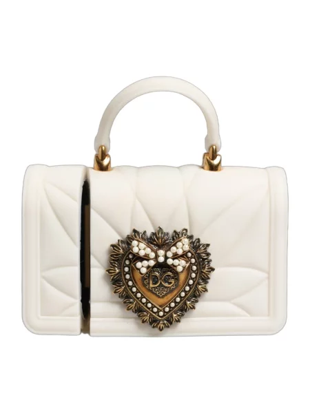 Torebka Dolce And Gabbana w serca biała