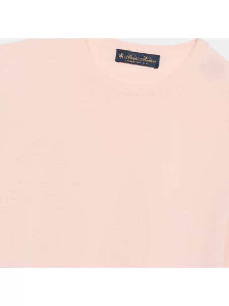 Dzianinowy sweter Brooks Brothers różowy