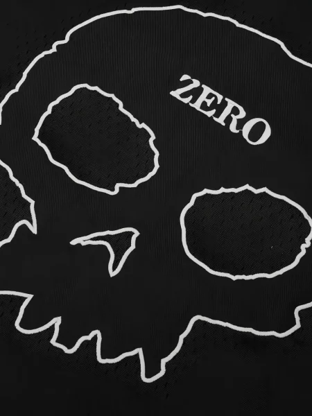 Grafický košile Pleasures jersey černá