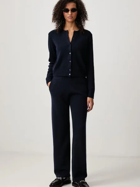 Sporty & Rich S Logo cardigan cu cașmir pentru femei