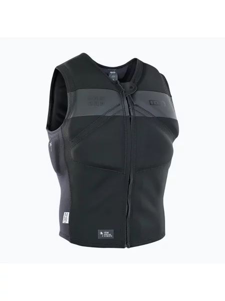 Kamizelka ochronna ION Vector Amp Front Zip black czarna