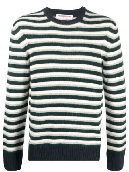 Pulover Orlebar Brown cu dungi cu imagine
