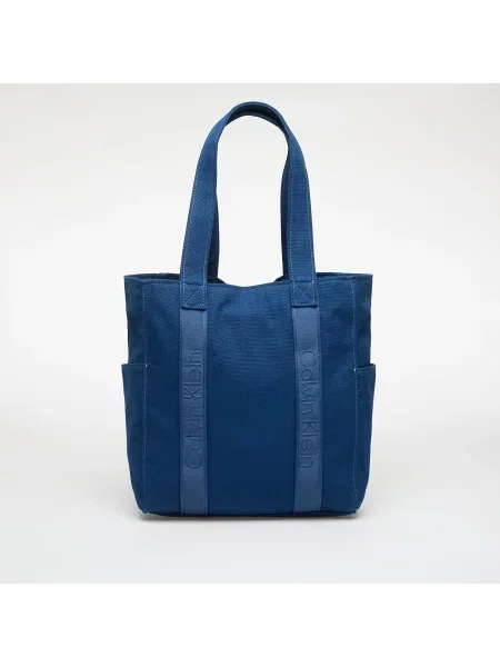 Taška Calvin Klein Webbing Strap Canvas Blue Universal modrá