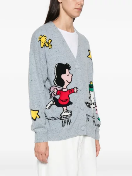 Cardigan Mc2 Saint Barth albastru
