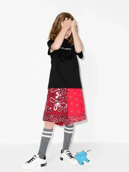 Dětské tričko Dolce & Gabbana černé