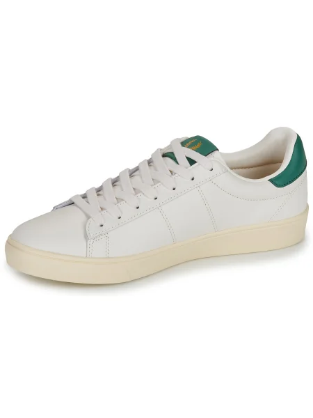 Pantofi Fred Perry din piele alb