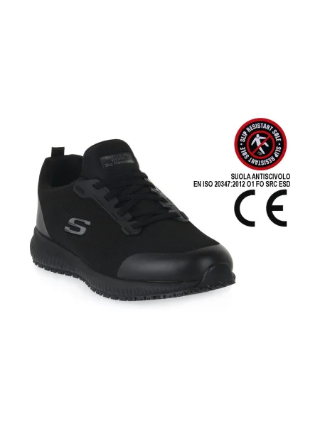 Félcipo Skechers fekete