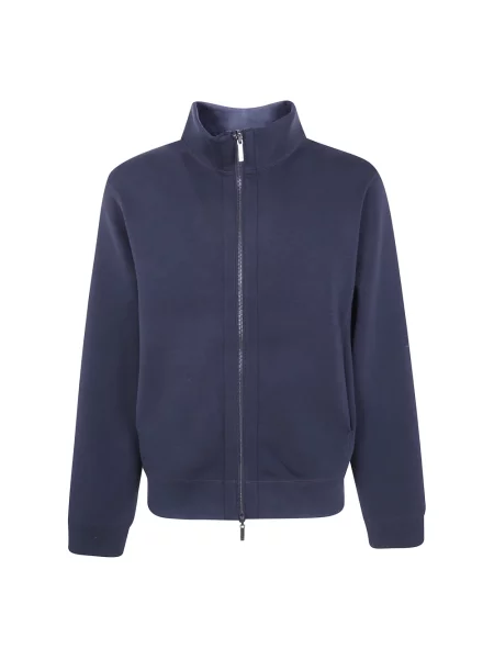 Bluza rozpinana Emporio Armani niebieska