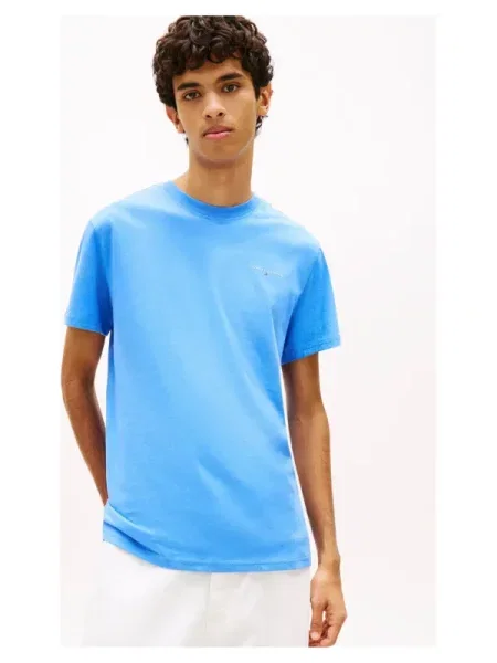 Tricou Tommy Hilfiger Jeans albastru