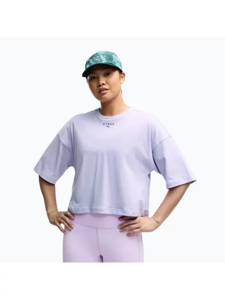 Tricou de antrenament pentru femei Puma Hyrox Cropped Lifestyle light violet