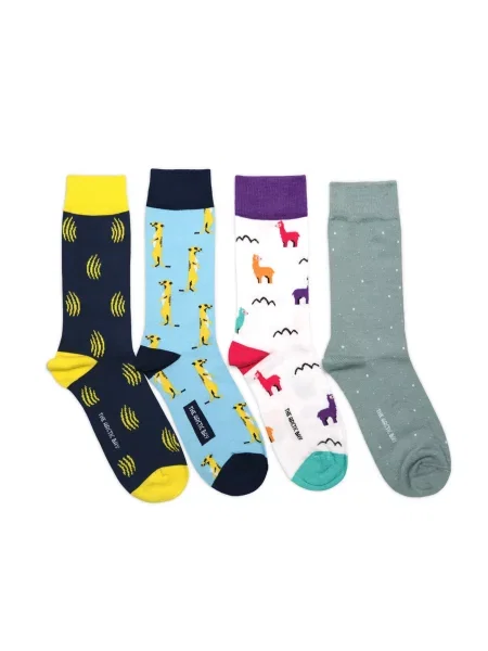 The Arctic Bay Ponožky ORUN EDITION Gift box 4 Pack Unisex zmiešané farby