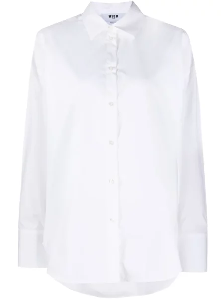 Cămașă Msgm cu broderie alb