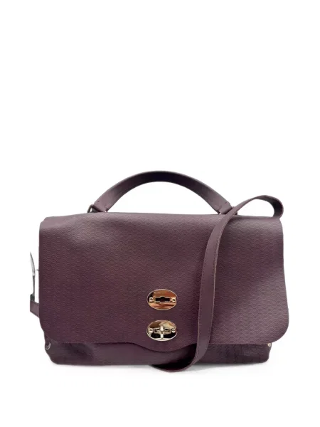 Geantă shopper Zanellato din cașmir violet