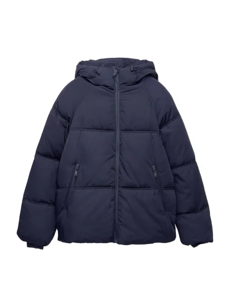 Pull&Bear Geacă de primăvară-toamnă bleumarin