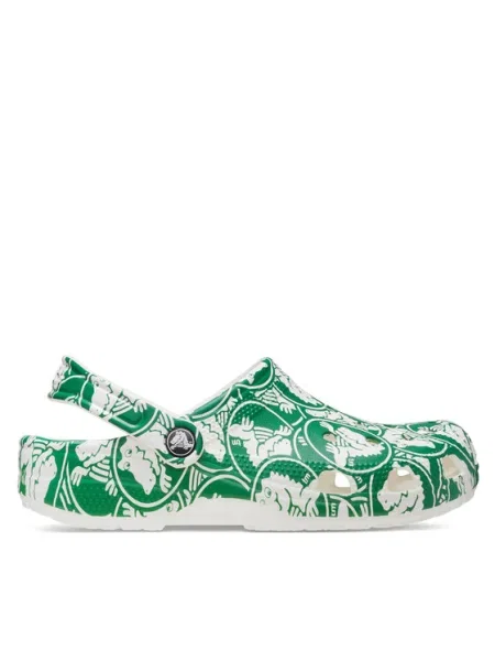Pantofi Crocs cu imagine clasici verde
