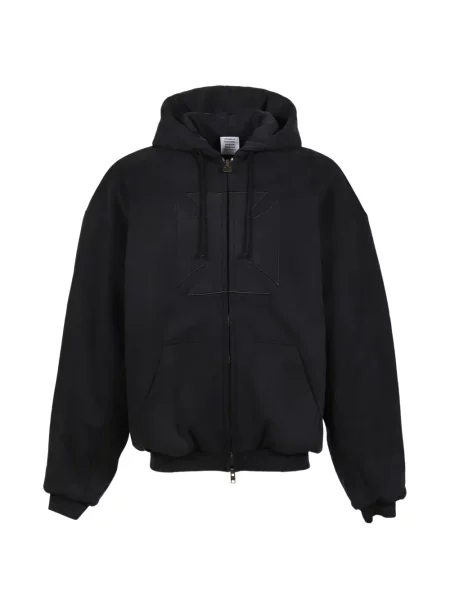 Hanorac cu glugă Vetements negru