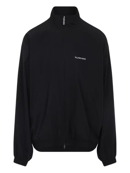 Geacă Balenciaga cu imagine negru