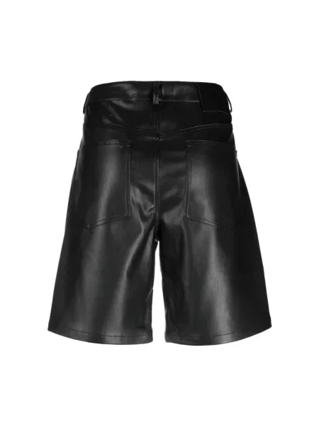 Szorty Proenza Schouler skórzane czarne