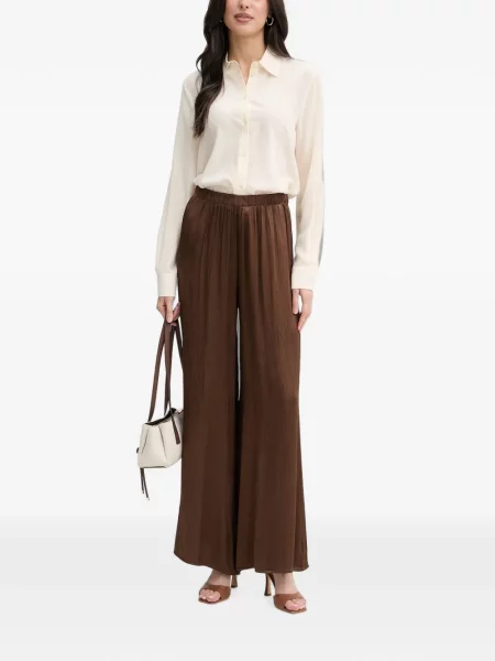 Pantaloni palazzo Haveone maro