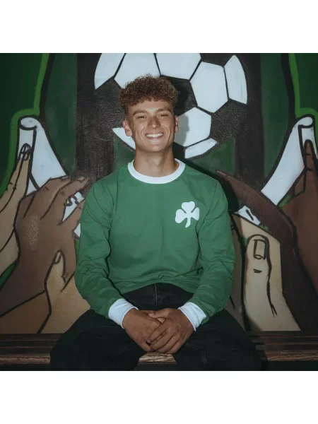 Koszulka retro piłkarska dla dorosłych Panathinaikos FC zielona