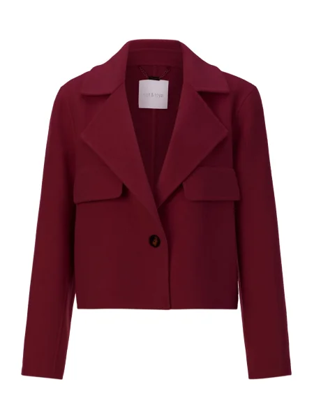 Rich & Royal Geacă de primăvară-toamnă roşu închis