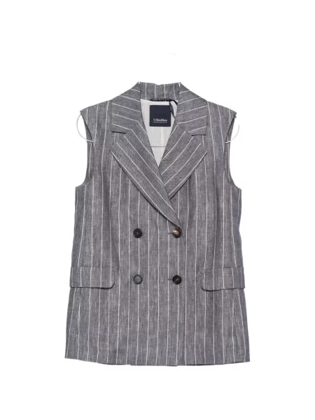 Vestă 's Max Mara cu dungi albastru