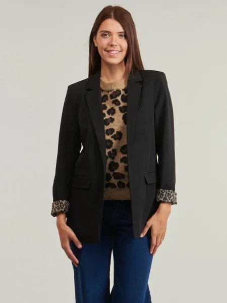 Pieces Sacou Bozzy negru