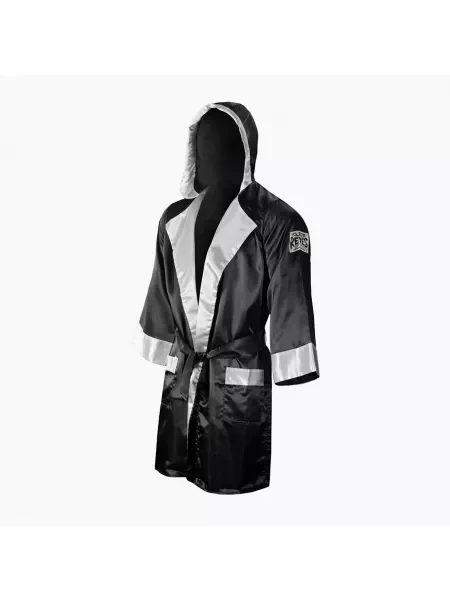 Cleto Reyes Satin Boxing Hoodie черен/бял халат бяло