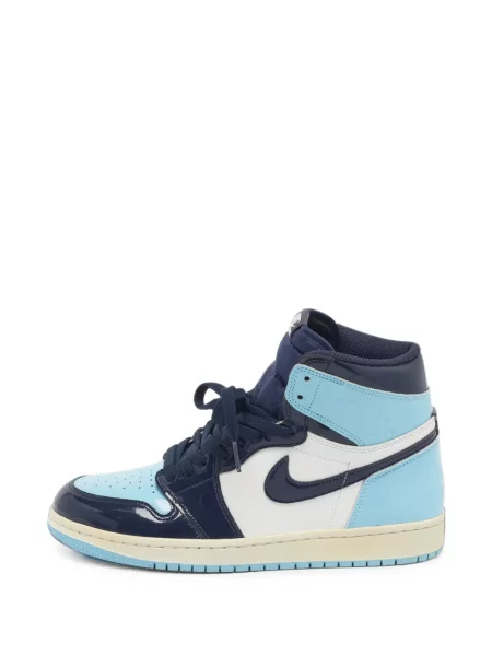 Sneakerși Jordan Air Jordan 1 din piele retro albastru