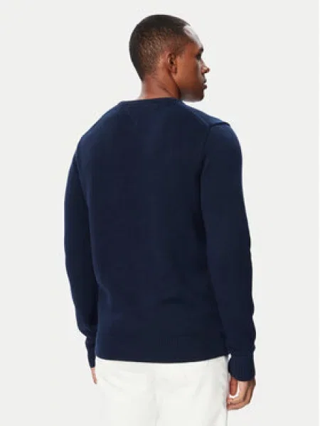Kötött szvetter Tommy Hilfiger kék