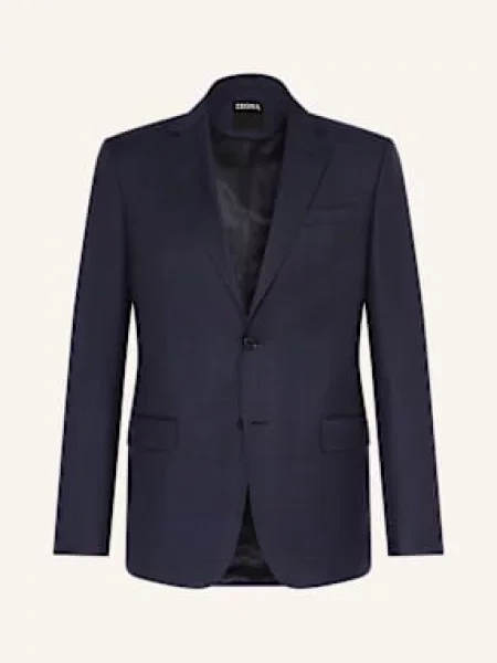 Zegna Garnitur Extra Slim Fit blau granatowy