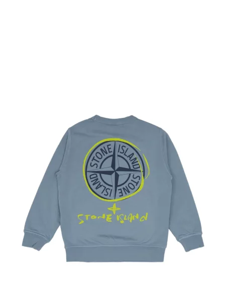 Bluza dziecięca Stone Island niebieska