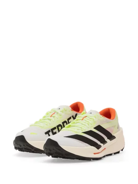 Papuci Adidas cu autograf cu model floral de drumeție negru