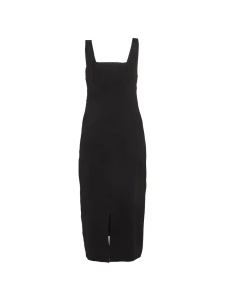 Rochie midi Victoria Beckham negru