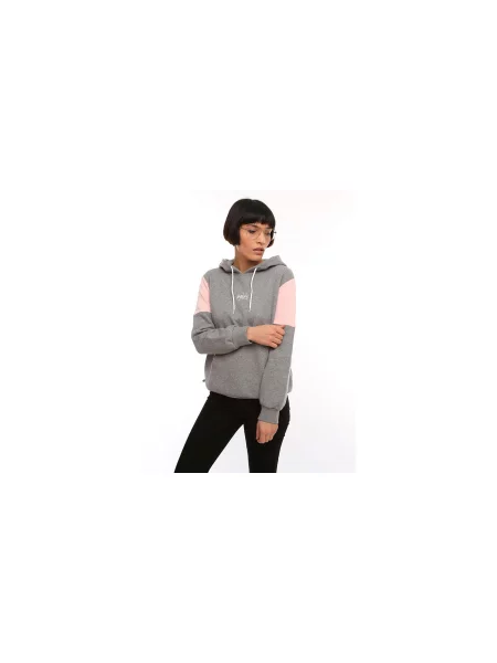 IrieDaily Luv Hooded Kobiety Bluzy i bluzy z kapturem IrieDaily Size: L szary