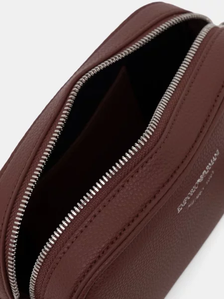 Кожаная сумка через плечо Emporio Armani