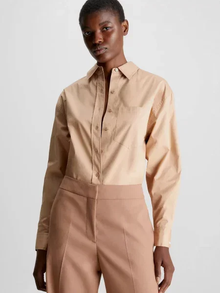 Сорочка Calvin Klein бежева