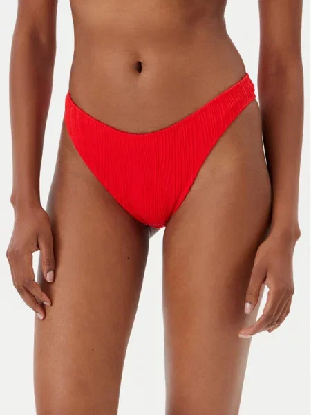 Spodnji del bikini Chantelle rdeča