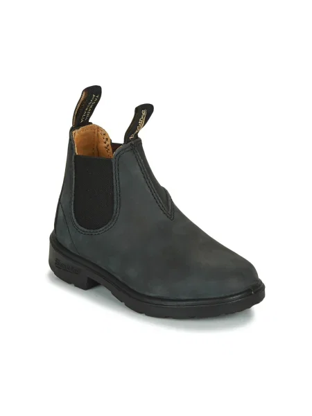 Botine chelsea copii Blundstone gri
