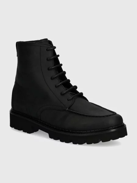 Nubukové boty Joop! Loreto Hektor Boot černá